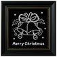 DIY Pearl Painting With Frame - Handmade Self-Adhesive Pearls - Merry Christmas (27*27cm)