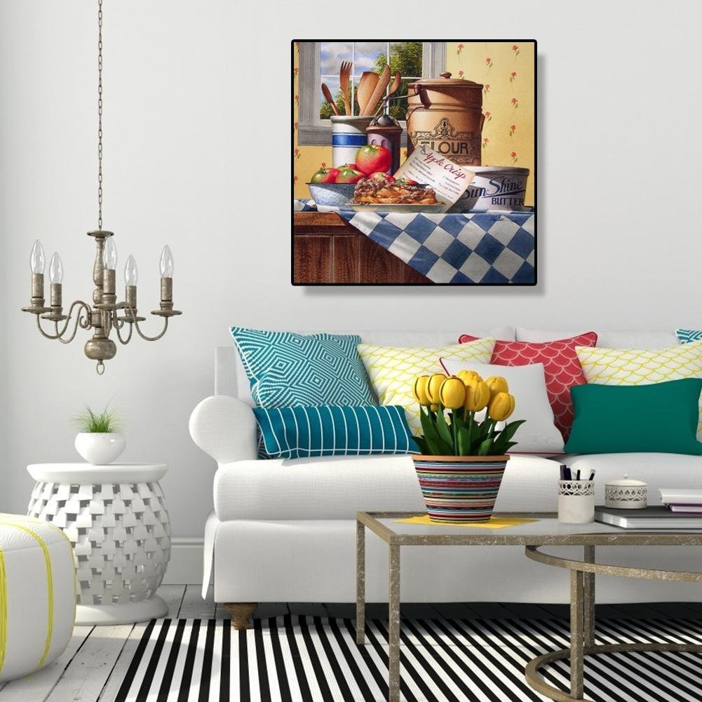 Diamond Painting - Full Round - Apple Crisp Baking Kitchen