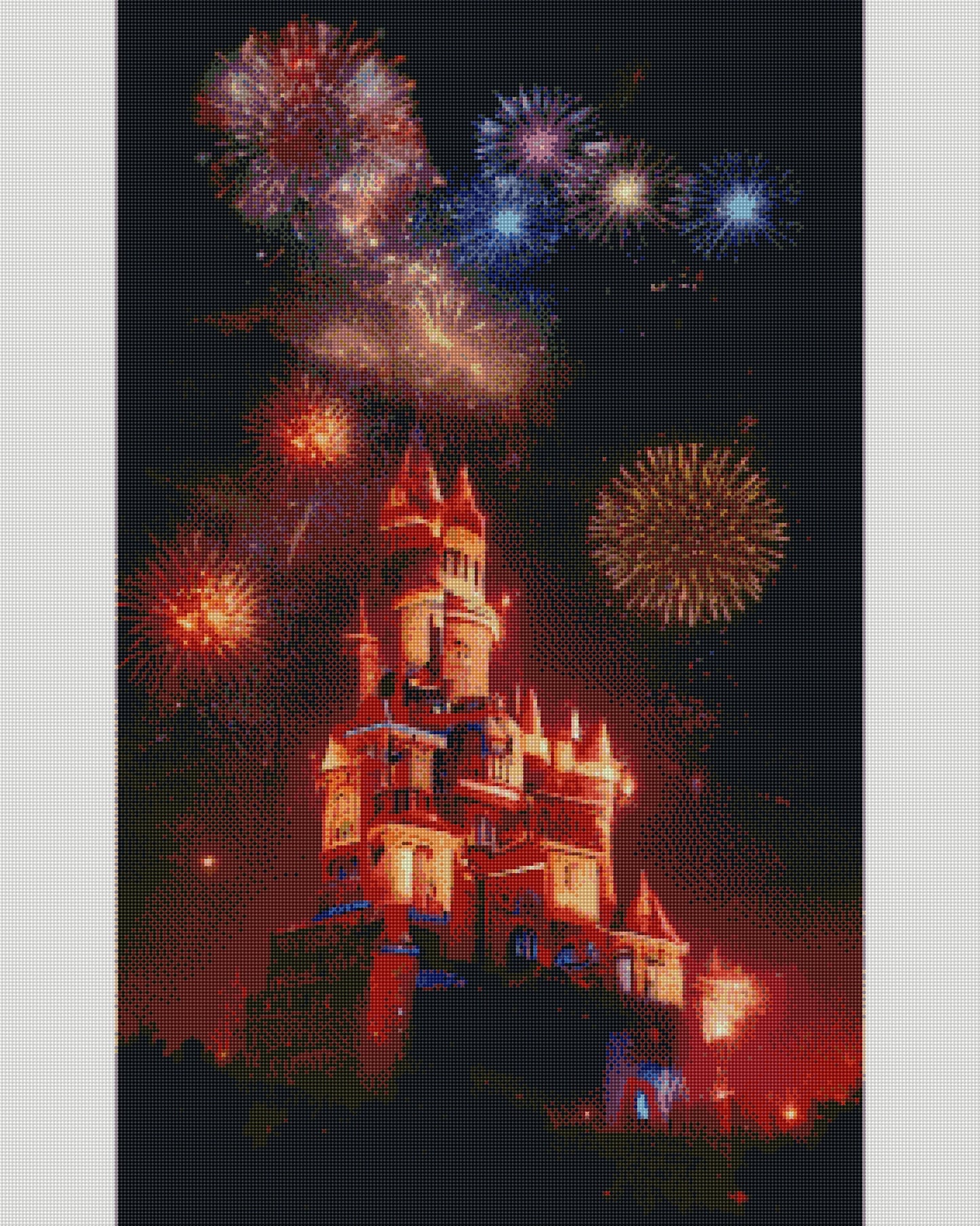 Full Round/Square Diamond Painting Kits | Castle C 40x70cm 50x80cm