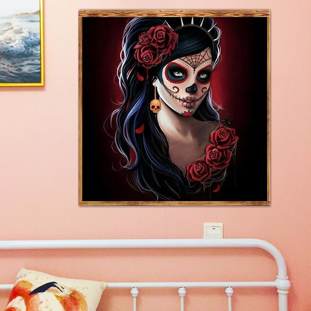 5D DIY Diamond Painting Kit - Full Round - Gothic Beauty