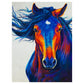 11ct Stamped Cross Stitch Kit Horse Quilting Fabric (36*46cm)