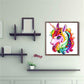 Diamond Painting - Partial Round - Cartoon Unicorn