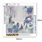 Diamond Painting - Full Round - Purple LOVE Flower