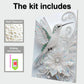 DIY Pearl Painting With Frame - Handmade Self-Adhesive Pearls - Bird (30*40cm) A
