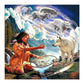 Diamond Painting Partial Round Beauty Wolf