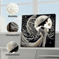 DIY Pearl Painting With Frame - Handmade Self-Adhesive Pearls - Lady (30*30cm) H
