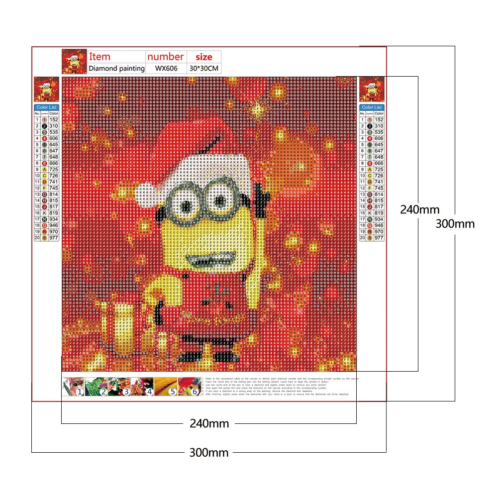 Diamond Painting - Full Round - Minion