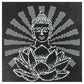 35*35cm Buddha Crystal Rhinestone Luminous Diamond Painting
