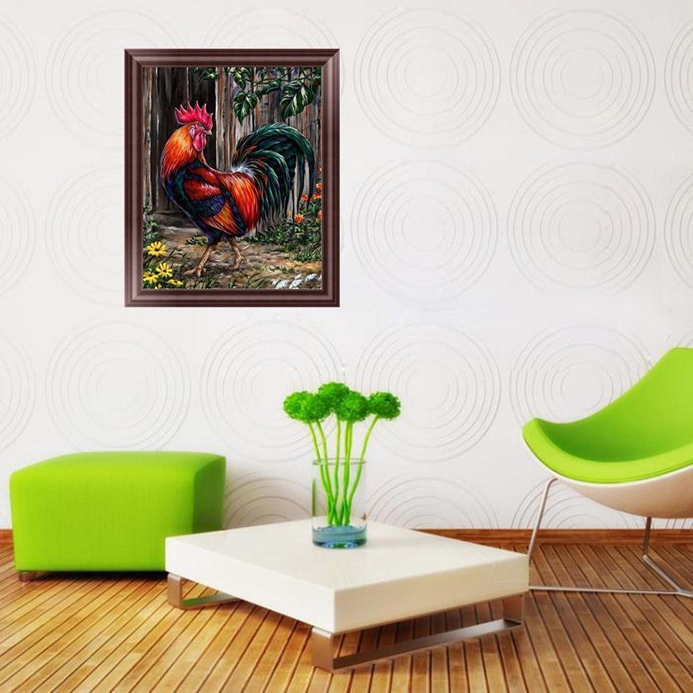 Diamond Painting - Partial Round - Cock In Good Spirits