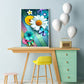 Diamond Painting - Full Round -Daisy Butterfly