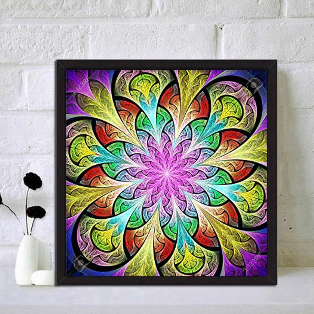 Diamond Painting - Full Round - Fantasy Flower B
