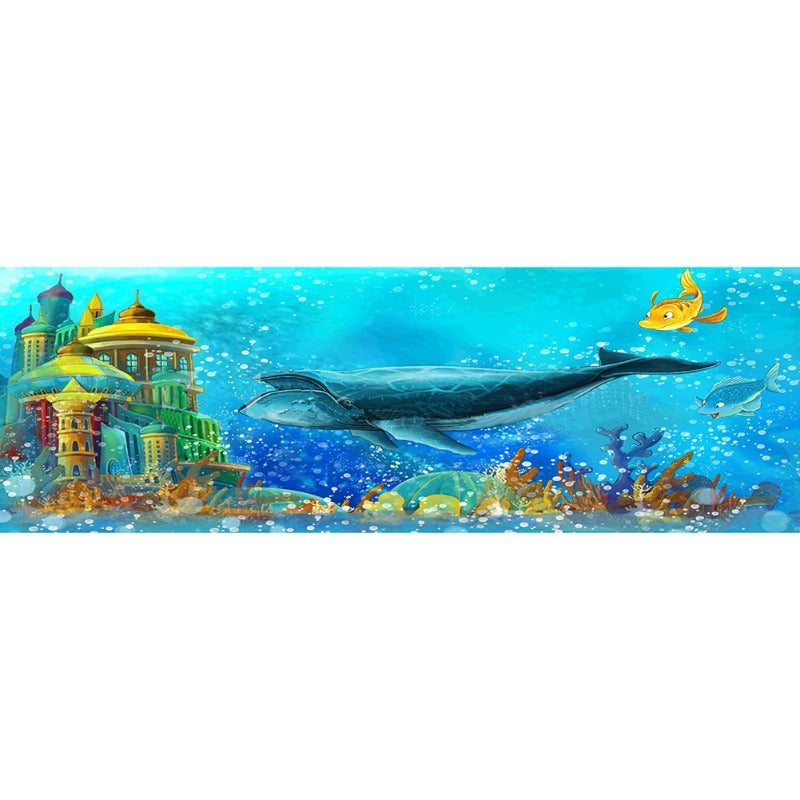 Whale Full Round Square Diamond Painting Kits 30 x 90cm