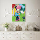 Painting By Numbers Kits Mouse Acrylic Canvas Color Picture