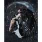 11ct Stamped Cross Stitch Dark Angel (40*50cm)