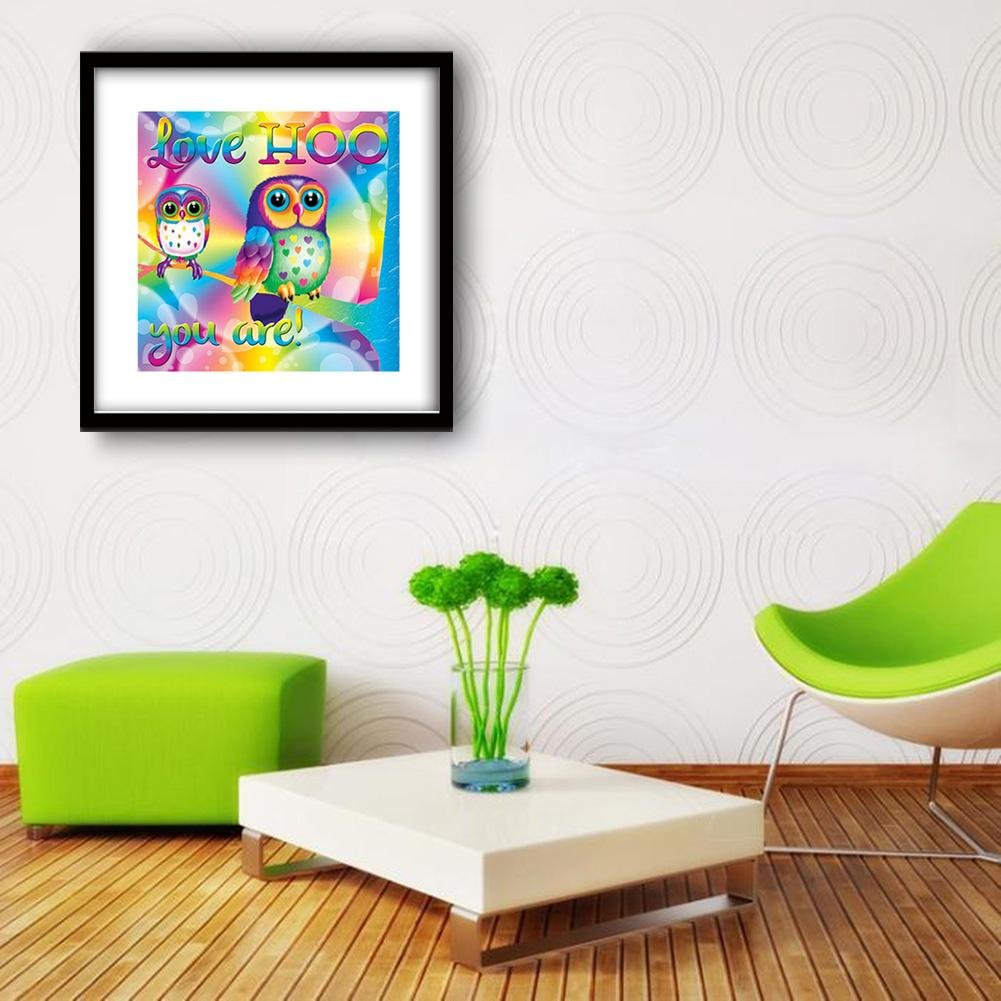 Diamond Painting - Full Round - Cartoon Owl C