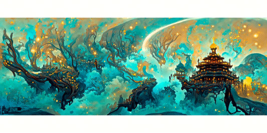 Full Round/Square Diamond Painting Kits | Scenery 40x80cm 50x100cm D