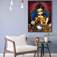 11CT Stamped Cross Stitch - Big Eyes Doll (30*40CM) A