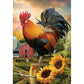 5D Diy Diamond Painting Kit Full Round Beads Rooster