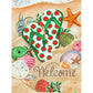 beach slipper welcome diamond painting kit