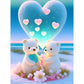 bear couple diamond painting