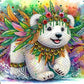 DIY Bear Crystal Rhinestone Diamond Painting Kit