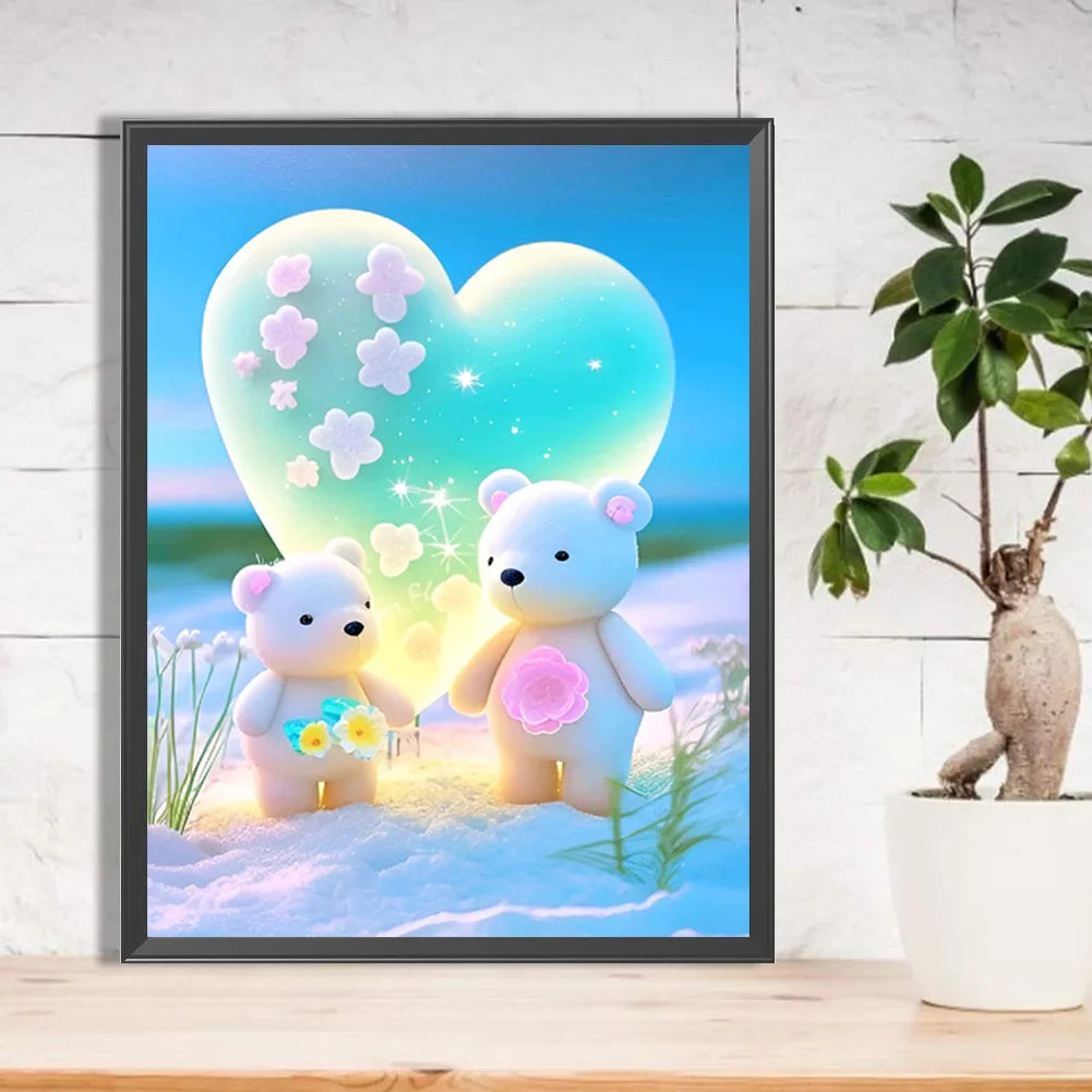 bear diamond painting kit