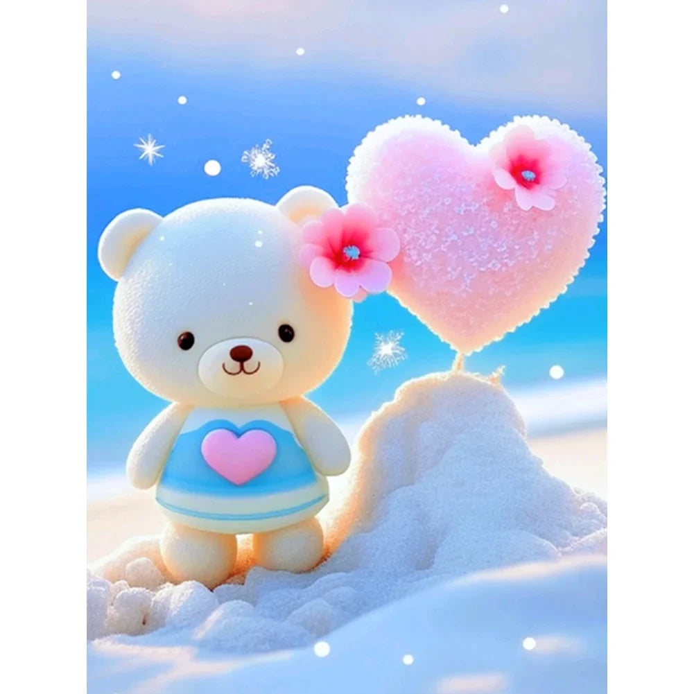 Diamond Painting - Full Round / Square - Bear