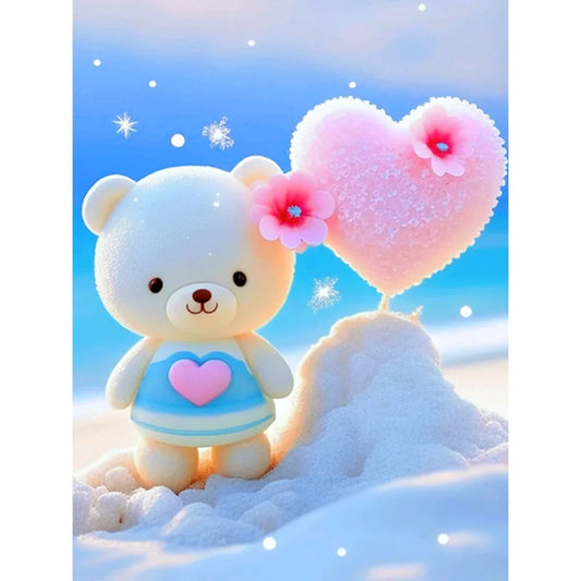 Diamond Painting - Full Round / Square - Bear