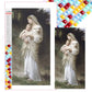 White Diamond Painting - Full Square - Maria Kid Lamb