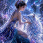 DIY Diamond Painting Kit - Full Round / Square - Beauty and Wolf