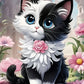 5D DIY Diamond Painting - Full Round / Square - Beauty Cat