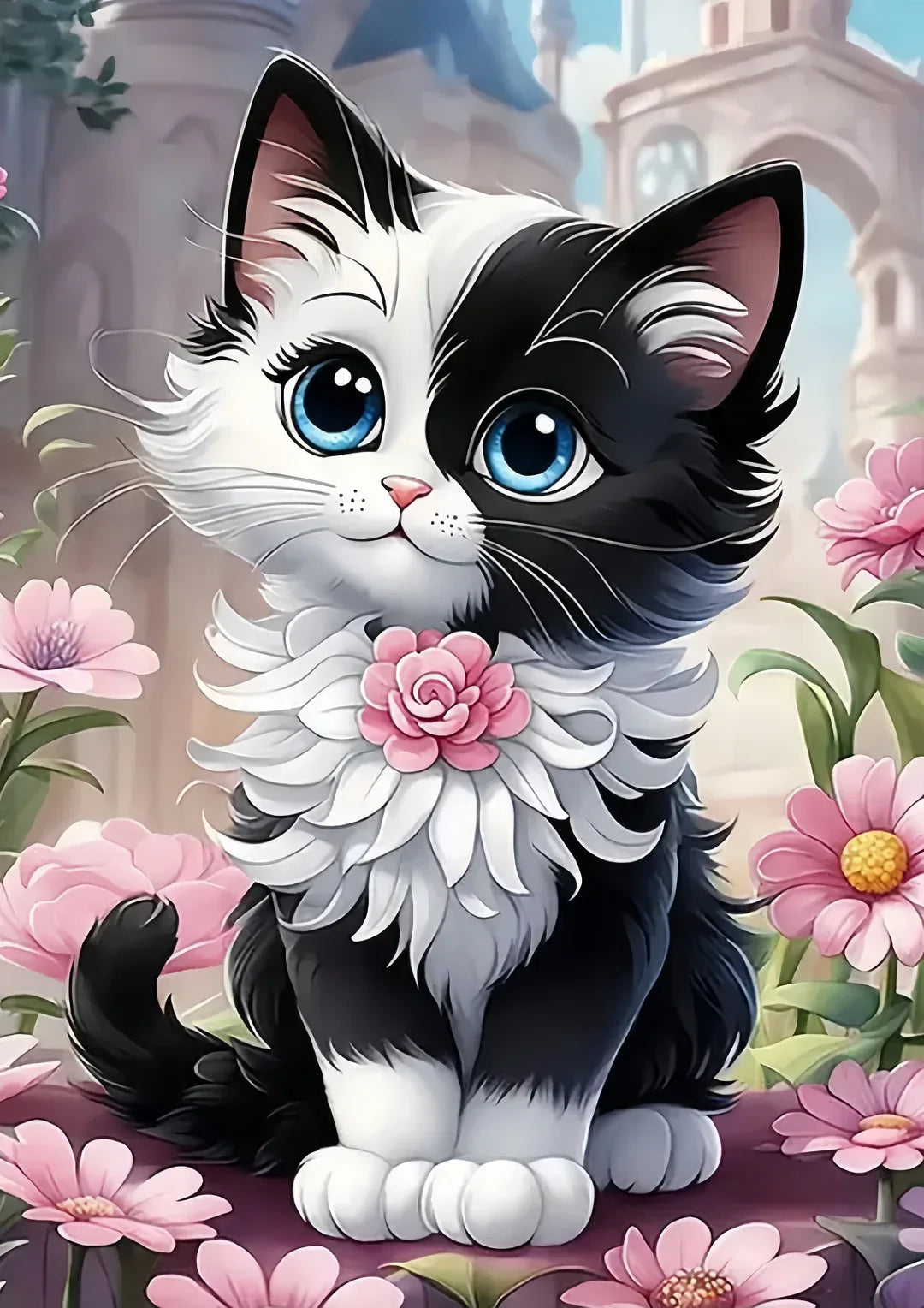 5D DIY Diamond Painting - Full Round / Square - Beauty Cat