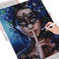 beauty with mask diamond art