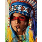  Full Round Drill Diamond Painting Kits Indian Beauty 