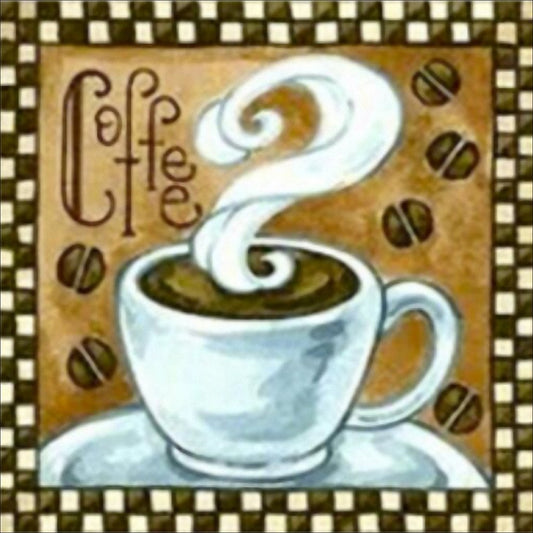 Diamond Painting - Full Round - Cup B