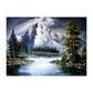 11CT Stamped Cross Stitch Mountain(50*40CM)