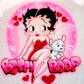 5D Diy Diamond Painting Kit Full Round Beads Betty Boop