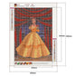 belle princess full round Disney diamond painting canvas size