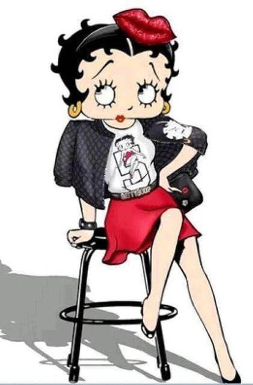 Betty Boop diamond painting