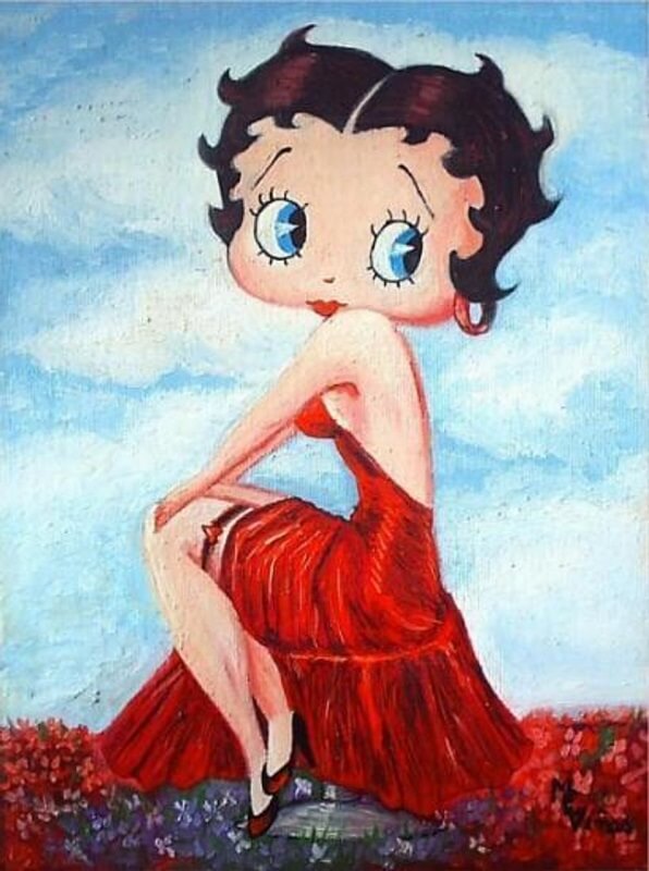 Betty Boop Diamond Painting
