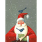 11ct Stamped Cross Stitch Santa ( 40*50cm)