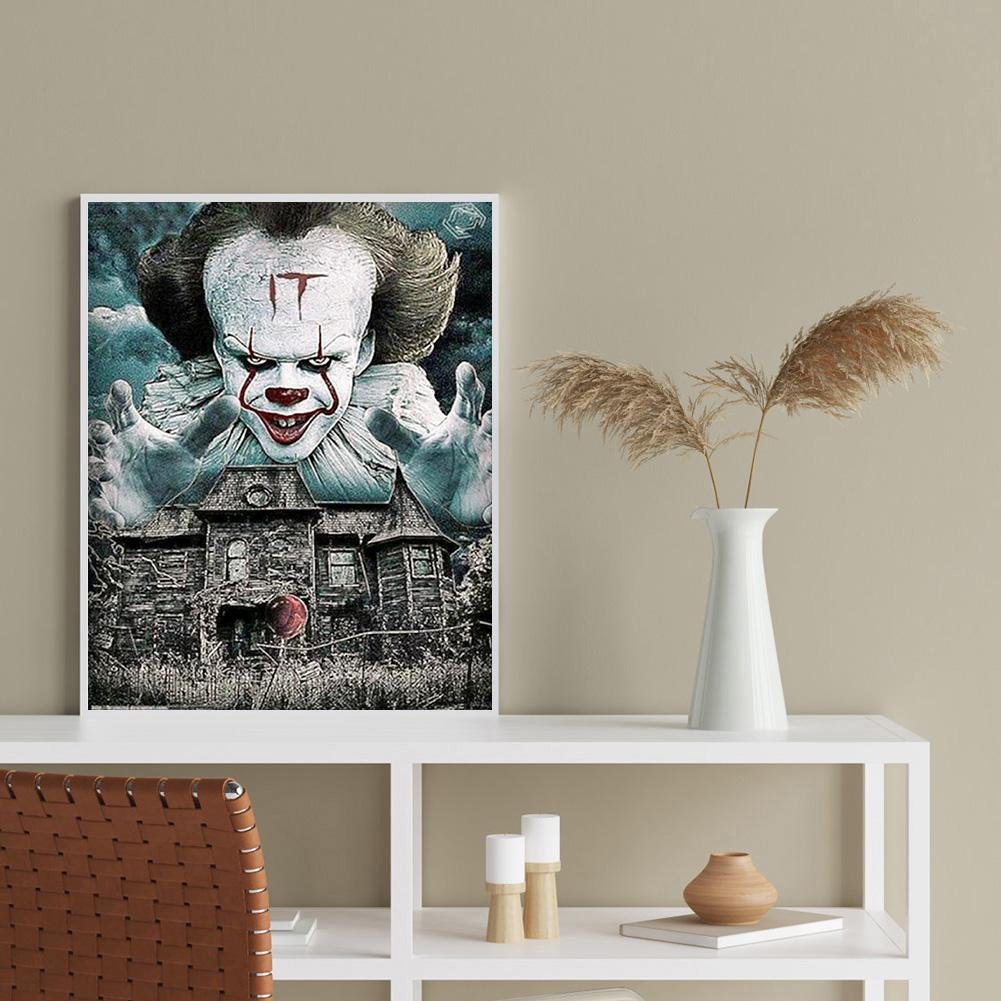 Diamond Painting - Full Round - Scare Clown