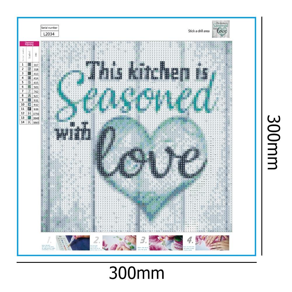 Diamond Painting - Full Round - Warm Saying 2