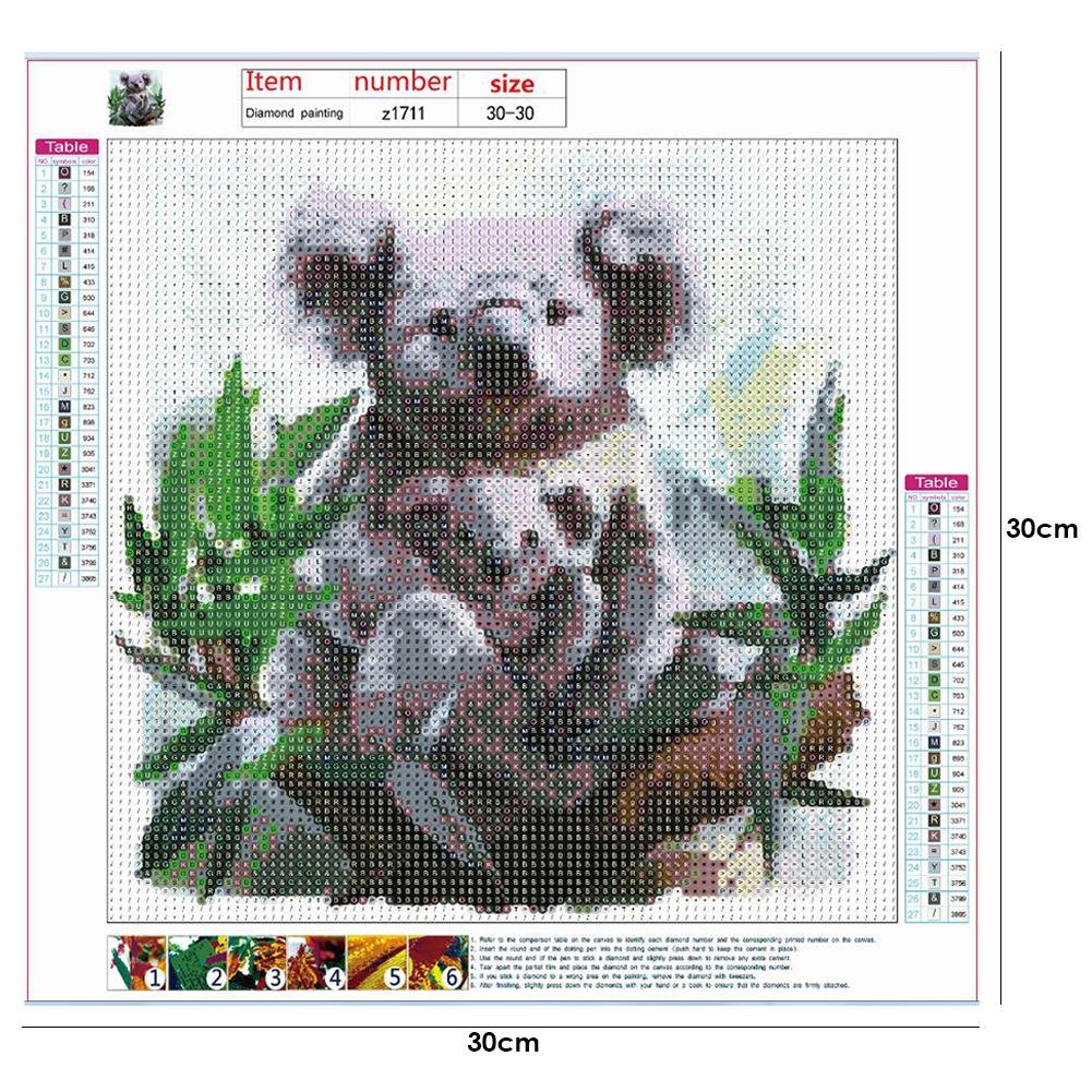 Diamond Painting - Full Round - Koala A