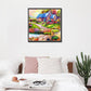 Diamond Painting - Full Round - Colorful House