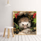 Diamond Painting - Full Round - Hedgehog A