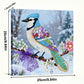 DIY Pearl Painting With Frame - Handmade Self-Adhesive Pearls - Bird (25*25cm)