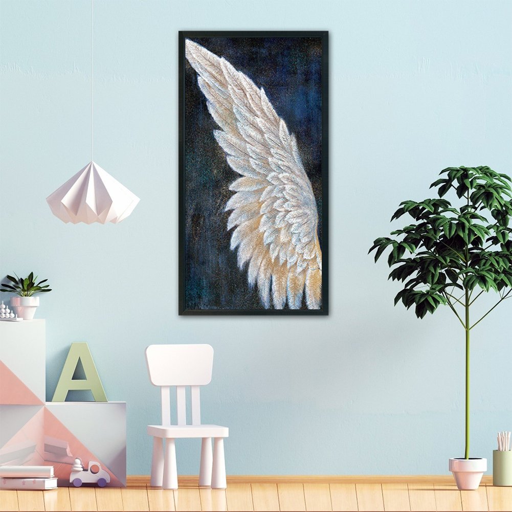 Angel with Wings 11CT Stamped Cross Stitch Kit (30*60CM)