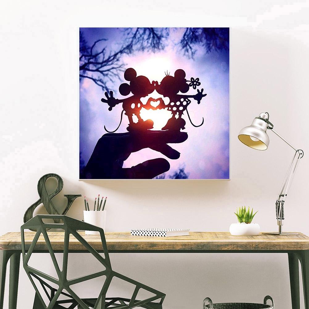 Mickey And Minnie In Love 5D Diamond Embroidery