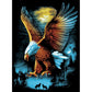 5D Diy Diamond Painting Kit Full Round Beads Martial Eagle